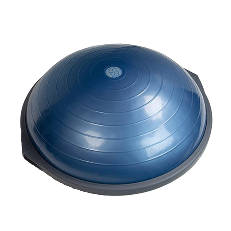 Pearl Blue Pilates Fitness Balance Half Ball Workout Equipment For Strength Training