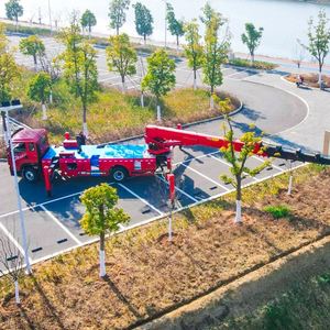 Venta a Precio de Fábrica: Camión Plataforma Elevadora de 50m de Altura, Chasis FAW Jiefang JK6, Control Remoto Inalámbrico - Product Image 5
