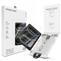 Protection d'écran en verre trempé sans bulles avec applicateur facile, kit d'installation sans poussière pour iPad Air Pro Mini