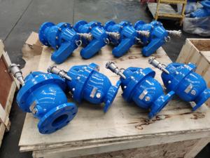 Katup Pelepas Udara Kombinasi DN100 PN10 DI Katup Ventilasi - Product Image 3