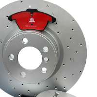 Rotor de disco de freno delantero ventilado certificado ISO9001 Compatible con BMW F30 Toyota Camry BMW M4 M5 KIA Renault modelos de coche trasero
