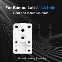 Kit Pelindung Panas Keramik Zirkonia untuk Printer 3D Bambu Lab A1 / A1 Mini H2D Komponen Pemanas Hotend Kit Perakitan Pemanas