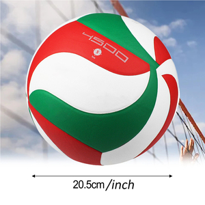 Balón de Voleibol de Playa para Adultos y Jóvenes, Tamaño 5, Microfibra PU, Logotipo Personalizado, Equipo Deportivo al por Mayor - Product Image 1