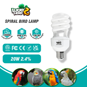 13W 26W UVB 5.0/10.0 bò sát UVB đèn thủy tinh hình xoắn ốc 110V/220-240V CE ROHS chứng nhận - Product Image 1