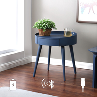 Meuble intelligent multifonctionnel au meilleur prix d'usine OEM, cadeau idéal, haut-parleur de bureau, haut-parleur sans fil Bluetooth, haut-parleur de table basse