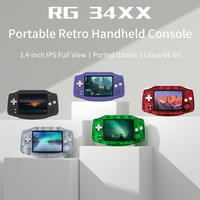 Console de jeu portable ANBERNIC RG34XX, écran 3,4 pouces IPS 720*480, console de jeux rétro classique, WIFI sans fil
