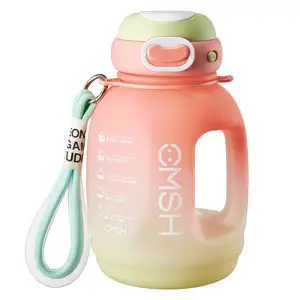 BPA Free Trinkflasche Large Capacity Portable Tritan Sport Water Jug Bottle With Handle