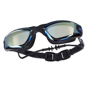 Gafas de Sol Deportivas de Nuevo Tipo con Tapones para los Oídos, Silicona Electrochapada, Impermeables, Antivaho, Ligeras, Modelo F para Hombre con Miopía - Product Image 5