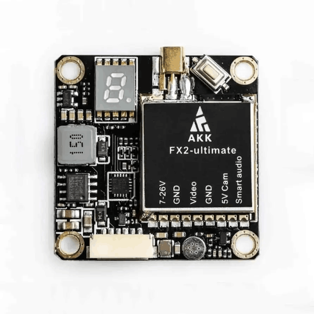 Original AKK FX2 Ultimate 5.8GHz 40CH 25mW/200mW/600mW/1000mW Switchable FPV Video Transmitter ultra Long Range RC FPV Racing