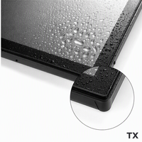 Moniteur tactile industriel embarqué 15,6 pouces OEM Linux Win IP65, PC industriel utilisé dans les machines ATM POS à cadre ouvert