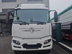 Camion de transport de granulés diesel 6x4 avec benne basculante, utilisé pour la livraison de céréales et d'aliments pour volailles, camion-citerne à silo pour poudre - Product Image 2