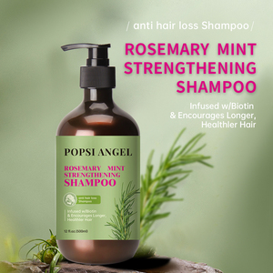 Champú en Oferta, Champú OEM Anticaída con Romero y Menta, para el Crecimiento del Cabello, Unisex, Orgánico, Nutritivo, Calmante para el Cuero Cabelludo, Control de Grasa - Product Image 2