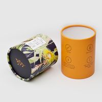 Emballage en tube de papier personnalisé de qualité supérieure pour les compléments alimentaires, boîte en tube durable pour les soins de la peau, les masques en poudre et les collations