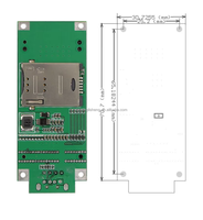 PCIE adaptor pcie ke USB Mini, papan pengembangan khusus NGFF ke mini PCIE untuk papan adaptor modul 3G 4G dengan soket kartu SIM/UIM