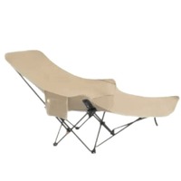 Chaise de plage en fer réglable à trois positions avec repose-jambes, pliable et rangable, mobilier d'extérieur à dossier haut pour la sieste ou la pêche