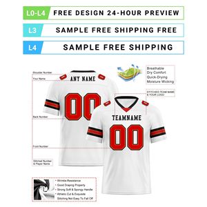 Jersey Sepak Bola Tim Massal OEM ODM Cetak Sesuai Permintaan Tambahkan Logo Kustom Nama Pribadi Atletik FBJ02-24017015 - Product Image 3
