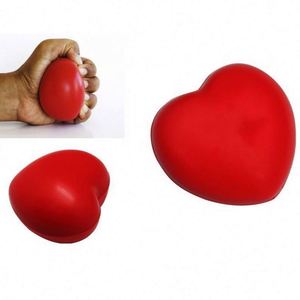 Rainbow Heart Shaped Anti Ball Custom Color Logo Print <b>Cheap</b> Pu <b>Foam</b> Stress Balls - Product Image 3