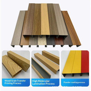 Tubo Quadrato in Alluminio 003 con Finitura Effetto Legno per Griglie a Soffitto, Materiale Robusto, Produttore Zhejiang, Disponibilità Immediata - Product Image 4
