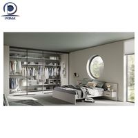 Dressing Prima Designer avec système de rangement modulaire pour projets résidentiels de chambres et de vestiaires