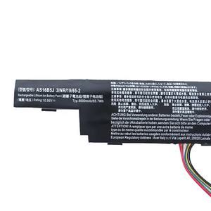 AS16B5J <span class=keywords><strong>แบ</strong></span><span class=keywords><strong>ต</strong></span>เตอรี่แล็ปท็อปคุณภาพสำหรับ <span class=keywords><strong>ACER</strong></span> <span class=keywords><strong>Aspire</strong></span> <span class=keywords><strong>E15</strong></span> E5-575G-53VG E5-575G-5341 E5-575G-51VI 61.3WH 10.95V - Product Image 3