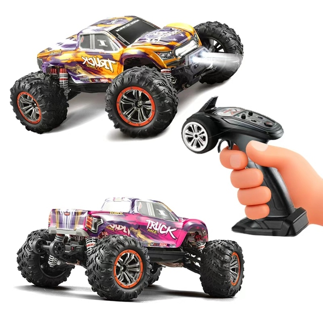 Q601 1:10 Scale 4WD Remote-controlled Monster Truck 52 km/h Speed Brushless Motor IPX4 Waterproof 2.4GHz Remote-controlled RC
