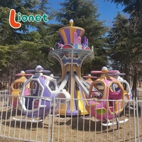 Manège Familial Sky City en FRP pour Parc d'Attractions