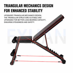 Gym Folding <b>Dumbbell</b> Bench Fitness Chair Supine Board Flying Bird Bench Push Bench Sit Up and Abdominal Exercise Device - Product Image 4