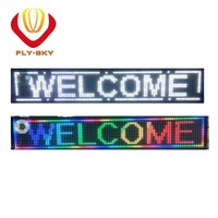 Vente en gros P10 * P8 écran LED pour panneau de signalisation de bus P8.2 panneau de destination LED de bus P7.62 affichage de panneau LED de bus publicitaire