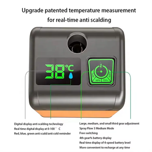 Перезаряжаемый портативный душ с USB-дисплеем - Product Image 4
