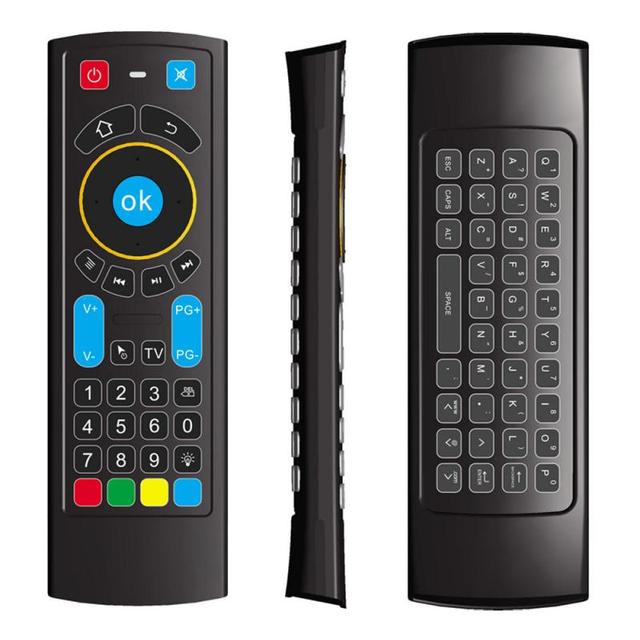 High Quality 2.4g Remote Control MX3 Pro Air Mouse Wireless Keyboard + Voice Remotes for Android Mini PC TV Box