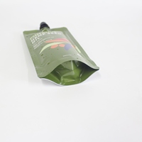 Poches à Bec Verseur Personnalisées Grandes pour Boissons, Sacs Mylar Design Postal, Emballage Liquide Compostable pour Jus