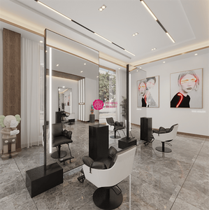 Yicheng Beauty miroir de luxe au sol <span class=keywords><strong>suspendu</strong></span> grand miroir miroir facile <span class=keywords><strong>à</strong></span> nettoyer miroir de Salon de coiffure <span class=keywords><strong>à</strong></span> vendre - Product Image 2