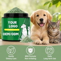 Polvo Dental para Perros, Limpieza Dental, Probióticos, Tratamiento para el Mal Aliento, Placa y Sarro, Suplementos para la Salud Dental de las Mascotas