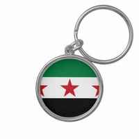 Diseño personalizado Siria bandera pulsera solapa esmalte Pin broche colgante collar Pin insignia Siria Mapa Verde revolución libre bandera Pin