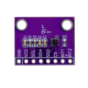 Module de capteur d'accélération à trois axes, carte de développement MCU - LIS2DH12TR - Product Image 1