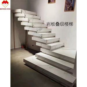 Nouveauté, <span class=keywords><strong>dalle</strong></span> en pierre artificielle en porcelaine, décoration <span class=keywords><strong>de</strong></span> sol, tapis, matériau <span class=keywords><strong>de</strong></span> construction tendance, dalles en pierre frittée <span class=keywords><strong>pour</strong></span> les escaliers - Product Image 1