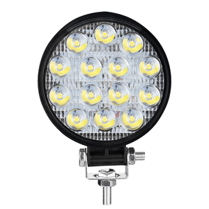 Foco <span class=keywords><strong>DE</strong></span> TRABAJO <span class=keywords><strong>LED</strong></span> Universal <span class=keywords><strong>de</strong></span> 12V, 4 pulgadas, 42W, 4x4, todoterreno, ATV, UTV, 4WD, camión, Tractor, motocicleta, luces antiniebla, iluminación Exterior para automóvil - Product Image 2