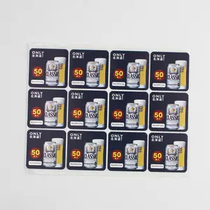 High Quality Customized <strong>Beer</strong> <strong>Label</strong> <strong>Bottle</strong> Stickers Waterproof <strong>Label</strong> Stickers Special Art Paper Print <strong>Labels</strong> - Product Image 1