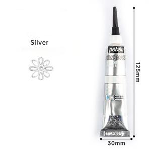 <span class=keywords><strong>Pebeo</strong></span> Vitrail Cerne Relief 20ml Outliner Tube Dimensional Glass Paint avec Buse Art Supplies - Product Image 2