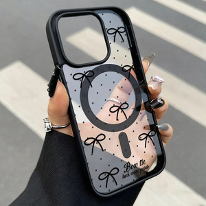 Funda magnética esmerilada con lazo de lunares de pantalla completa para iPhone 17 Pro Max, para iPhone 16/15, estilo INS 14 resistente a caídas - Product Image 6