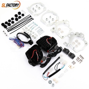 Nuova Lente per Faro Fendinebbia Moto di Alta Qualità LED Compatibile con Honda Goldwing GL1800 2001-2017 F6B 2013-2017 <span class=keywords><strong>Valkyrie</strong></span> 1800 2014-2015 - Product Image 3