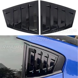For Subaru WRX STi 2015-2021 Exterior Accessories Car Side Rear <b>Window</b> Louver Shutter <b>Cover</b> Rear Quarter Panel <b>Window</b> Body Kit - Product Image 1