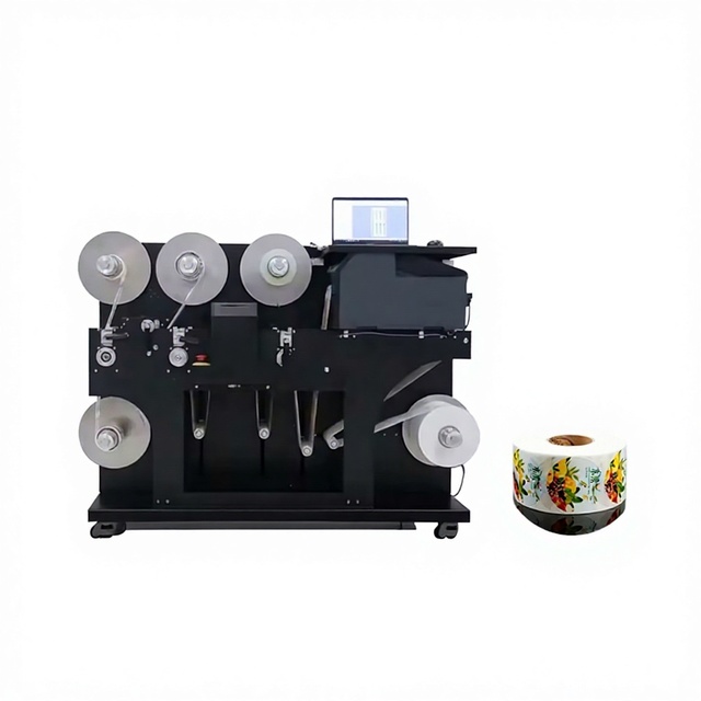 High Speed Automatic Digital Label Printer With Die-cut System
