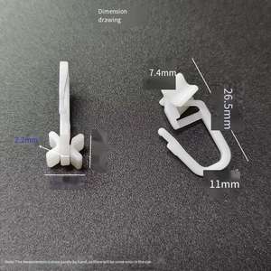 Moderno Art Deco in ferro per tenda pali/aste perlina <span class=keywords><strong>rullo</strong></span> <span class=keywords><strong>con</strong></span> ruota di carta gancio pendente puleggia Go ruota per tenda facile da appendere - Product Image 3