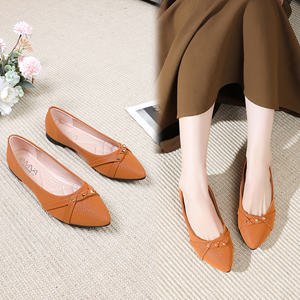 Mocassins à la mode pour dames Chaussures <span class=keywords><strong>bateau</strong></span> plates à enfiler Chaussures habillées élégantes - Product Image 2