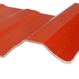Feuille <span class=keywords><strong>de</strong></span> <span class=keywords><strong>toit</strong></span> enduite en PVC UPVC T1130 ASA ondulée en plastique pour revêtement - Product Image 3