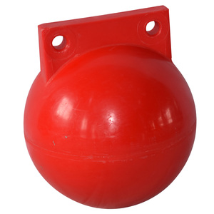 OEM High Buoyancy Anti Acid <strong>Polyethylene</strong> Plastic <strong>Float</strong> Ball Fishing Area Protection Warning Floating Ball In The Sea