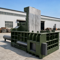 Presse à balles hydraulique horizontale de 160 tonnes pour le recyclage des métaux