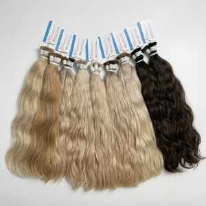Super Quality Bulk Hair <b>Extensions</b> From Vietnamese hair Natural Wavy Bundle Available - Product Image 1