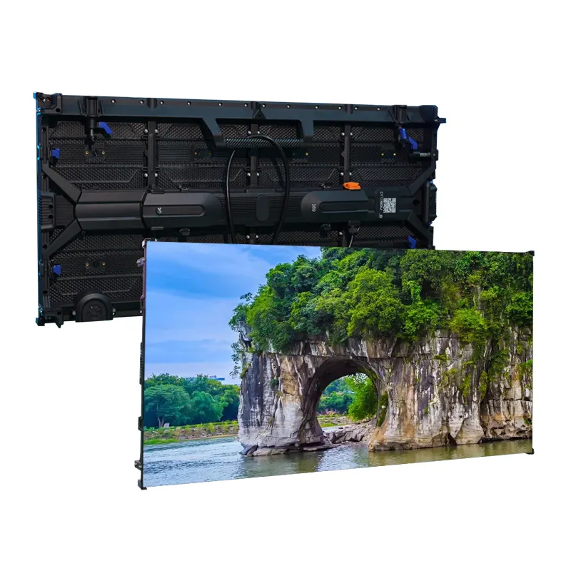 Led video wall P2.604 Led outdoor event stage display panel price transparent rental advertising video wall